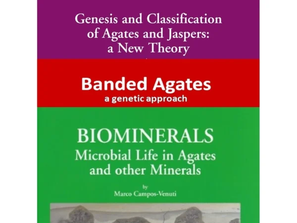 The complet trilogy: Agates and Jaspers + Banded Agates + Biominerals