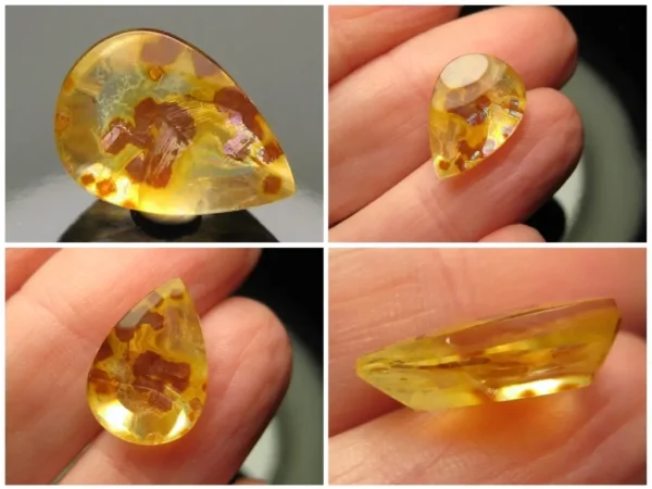 Pyrite in Quartz 7,23 ct - Image 2