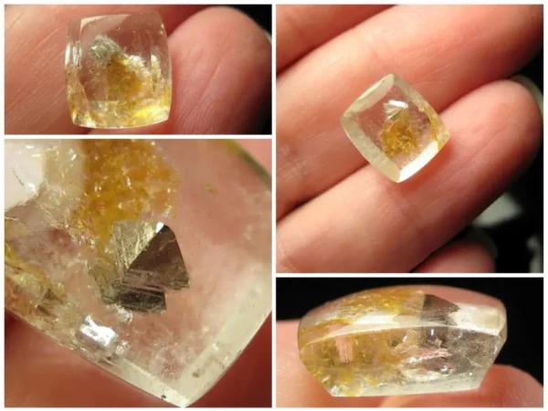 Pyrite in Quartz 6,31 ct - Image 2