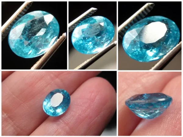 Blue Apatite 2,33 ct - Image 2